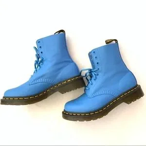 靴 Dr.Martens PASCAL 8EYE SHOE BLUE SMOOTH Dr. Martens | Shoes | Nwot Authentic Dr Martens Blue Leather